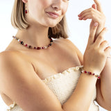 Iconic Precious necklace Festive red