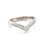 Diamond 18ct White Gold Half Eternity Ring