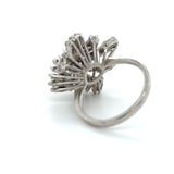Pre-owned Diamond cluster ring