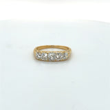 Pre-owned 5 stone diamond ring