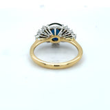 Pre-owned Sapphire & Diamond ring