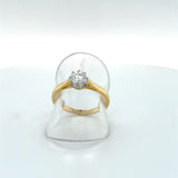 Pre-owned single stone Diamond ring
