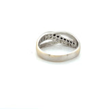 Pre-owned 18ct gold Diamond set ring