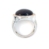 Pre-owned silver dress ring Amethyst set...SALE