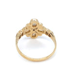 Pre-owned 9ct gold ring set with Rubies & Opals