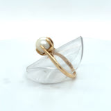 Pre-owned Pearl set dress ring