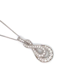 Pre-owned 9ct gold Diamond set pendant