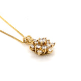 Pre-owned diamond pendant