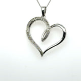 Pre-owned Diamond set pendant