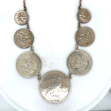 Pre-owned USA coin silver necklace