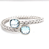 Pre-owned Roberto Coin The Fifth Season torq bangle