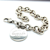 Pre-owned Return to Tiffany Silver Bracelet