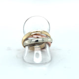 Pre-owned 9ct gold Russian band ring