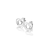 Hot Diamonds - Diamond Amulet Heart Earrings