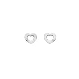 Hot Diamonds - Diamond Amulet Heart Earrings