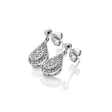 Hot Diamonds - Glimmer White Topaz Drop Earrings