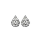 Hot Diamonds -  Glimmer White Topaz Stud Earrings