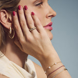 Padua Bracelet - 18k Gold Plated, With Freshwater Pearls