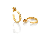 HD X GE Harlequin Earrings - Yellow Gold Plate