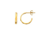 HD X GE Harlequin Earrings - Yellow Gold Plate
