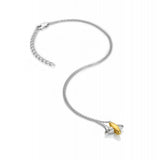 Coupled Two Tone Necklace