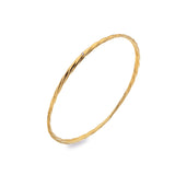 Hot Diamonds X Golden Edit – Entwine Bangle