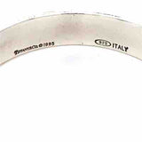 Pre-owned silver Tiffany Atlas bangle