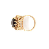 Smoky Quartz Dress Ring