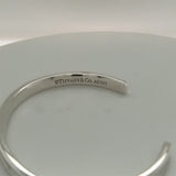 Pre-owned Tiffany 1837 silver bangle