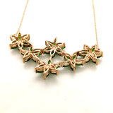 Pre-Owned 9 ct Gold Pendant set with Diopside
