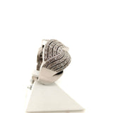 Pre-owned 14ct white gold cocktail ring set with diamonds