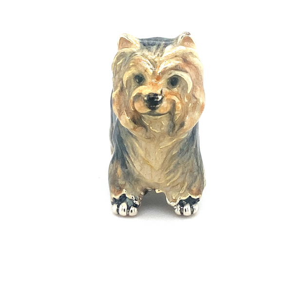 Saturno Sterling Silver Yorkshire Terrier