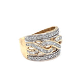 Vari-Cut Diamond Band Ring