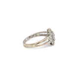Diamond Set 18ct White Gold Cluster Ring