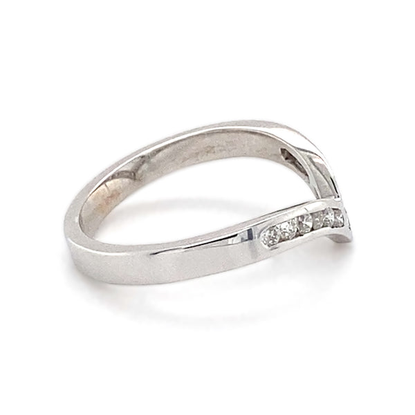 Diamond 18ct White Gold Half Eternity Ring
