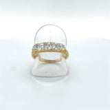 Pre-owned 5 stone diamond ring