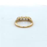 Pre-owned 5 stone diamond ring