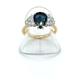 Pre-owned Sapphire & Diamond ring