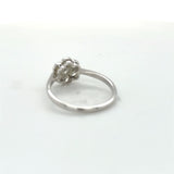 Pre-owned Diamond cluster ring