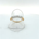 Pre-owned Diamond set 1/2 eternity ring