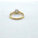 Pre-owned single stone Diamond ring