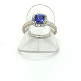 Pre-owned Tanzanite & Diamond ring