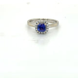 Pre-owned Tanzanite & Diamond ring
