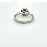Pre-owned Tanzanite & Diamond ring