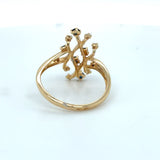 Pre-owned Sapphire & Diamond set ring