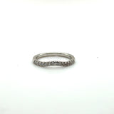 pre-owned platinum Diamond set ring