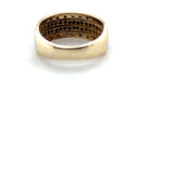 Pre-owned 9ct gold Diamond set dress ring