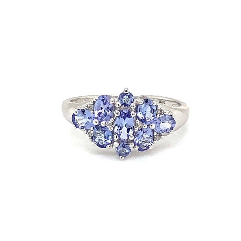 Tanzanite & Diamond Dress Ring