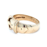 9ct Gold Buckle Ring
