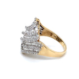 Vari-cut Diamond Cocktail Ring